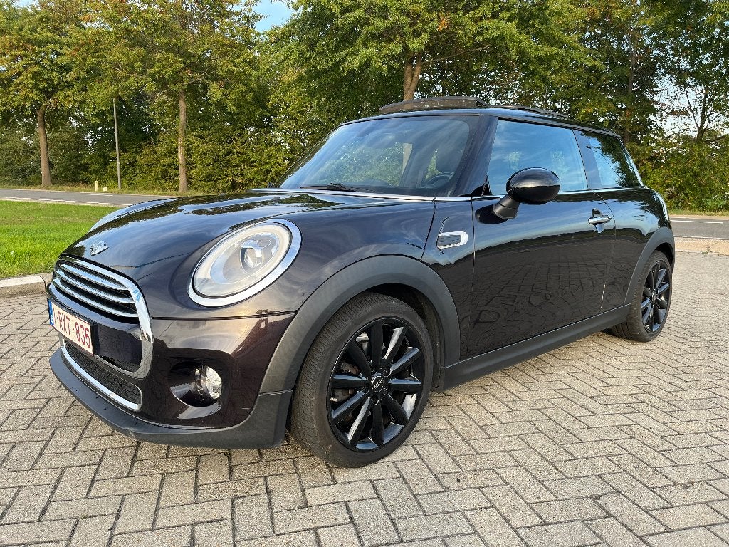 Mini cooper, Auto's, Panoramadak, 4 cilinders, Bruin, Leder en Stof