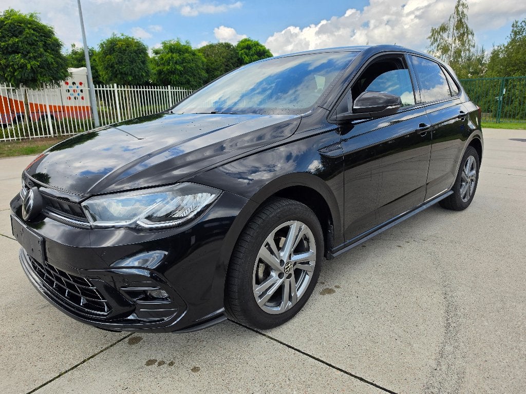 VW Polo 1.0 TSI R-Line DSG Automaat 2024 + Garantie, Autos, Achat, Euro 6, Entreprise, Noir