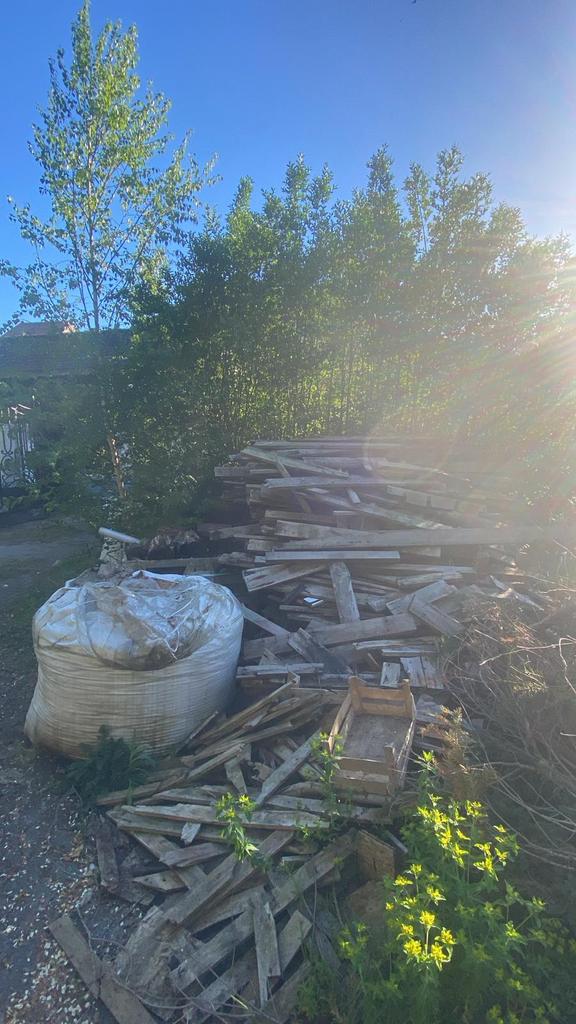 Gratis brandhout/palletten, Tuin en Terras, Brandhout, Ophalen