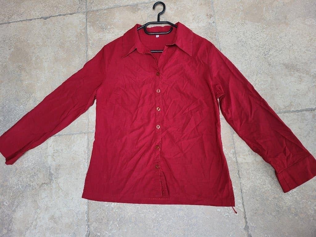 Mooie rode bloes mt 42, Vêtements | Femmes, Blouses & Tuniques, Enlèvement ou Envoi, JBC, Comme neuf, Taille 42/44 (L)