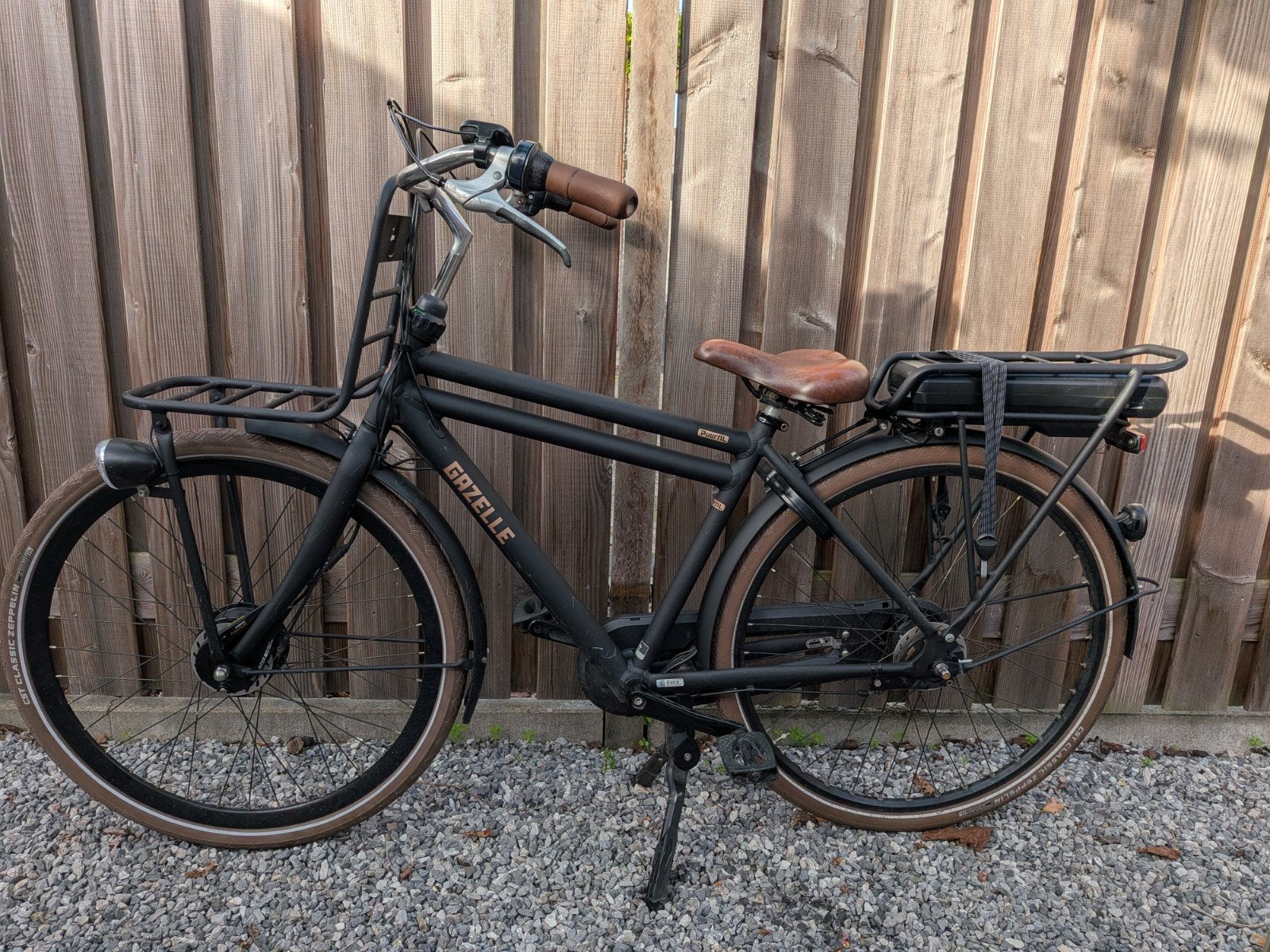 Gazelle Puur NL Electrische Fiets Maat 49, Ophalen of Verzenden, Zo goed als nieuw, 47 tot 51 cm, 50 km per accu of meer