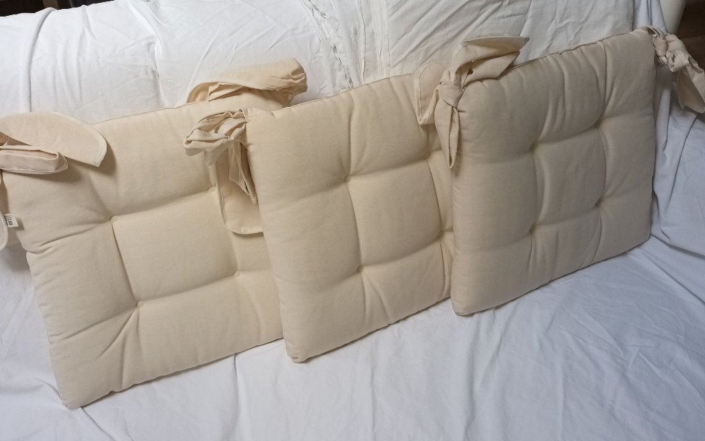 coussins de chaise, Beige, Enlèvement, Autres marques, Coussin intérieur inclus