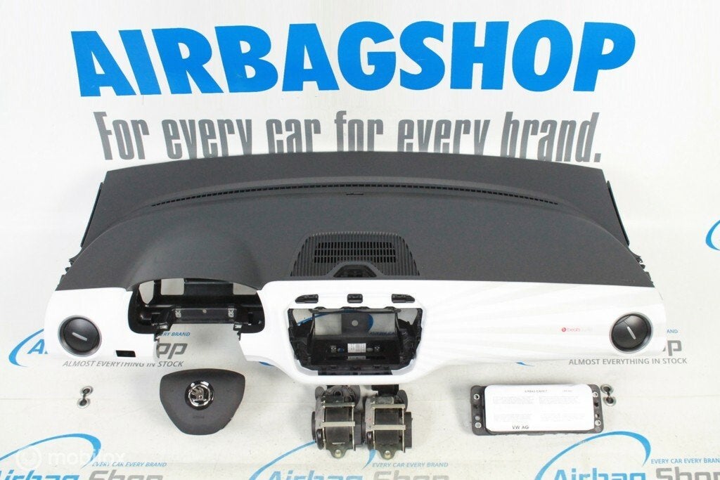 Airbag kit Tableau de bord blanc beats Skoda Citigo, Enlèvement ou Envoi, Utilisé