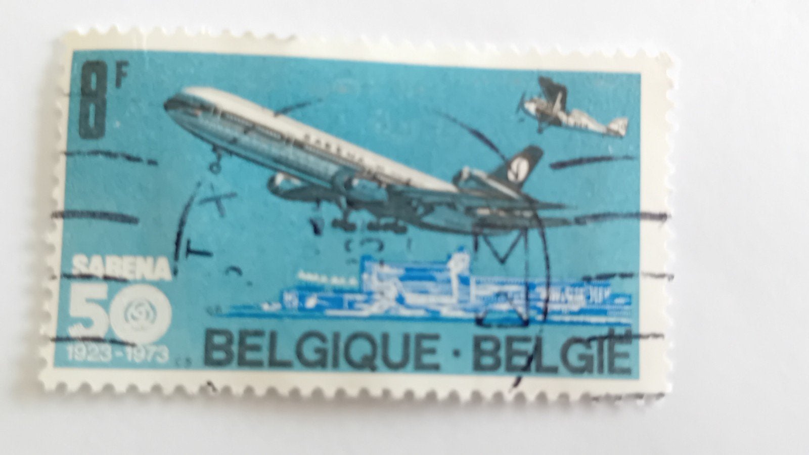 timbre 50 ans de SABENA, Timbres & Monnaies, Enlèvement ou Envoi