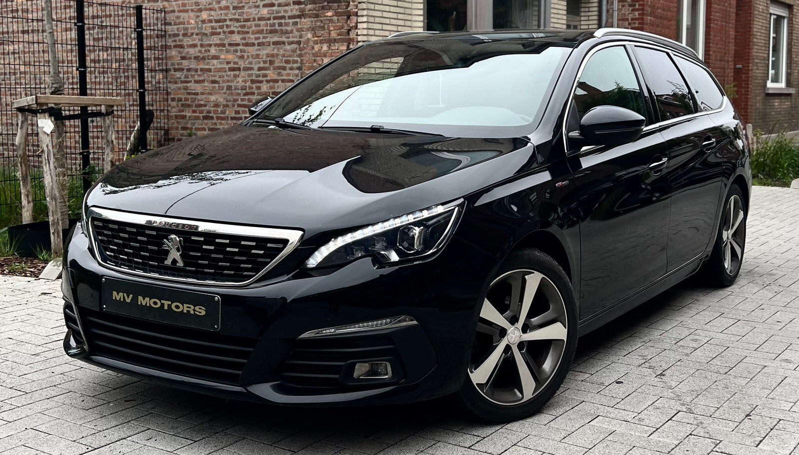 2019 Peugeot 308 SW GT Line, 1.5 Blue HDI/eerste eigenaar!, Auto's, Peugeot, Navigatiesysteem, Dealer onderhouden, Stof, Zwart