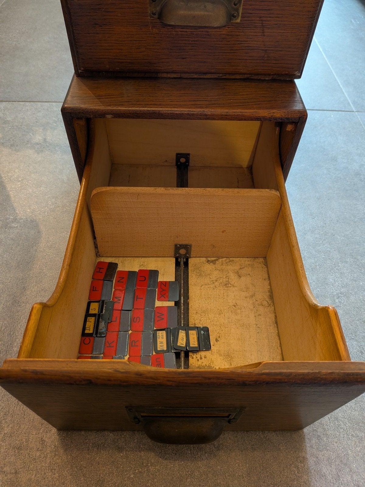 anciens bacs à fiches, Enlèvement ou Envoi, Utilisé, Moins de 50 cm, 5 – 50