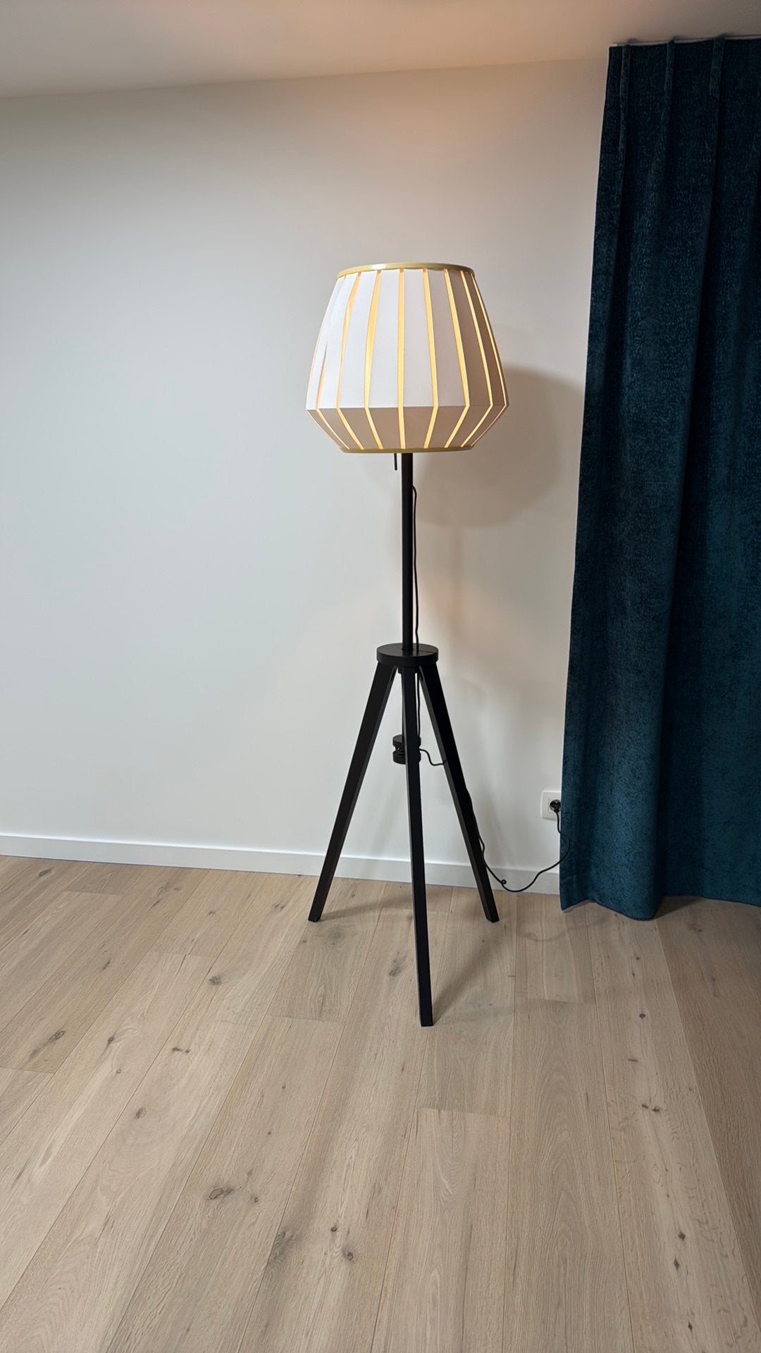 Staande lamp, Maison & Meubles, Lampes | Lampadaires, Enlèvement, Comme neuf