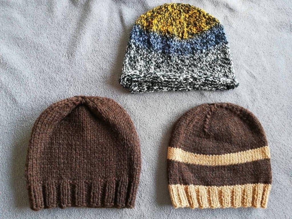 Chapeaux pour adultes tricotés récemment, Enlèvement ou Envoi, Neuf, Tricot, Aiguille