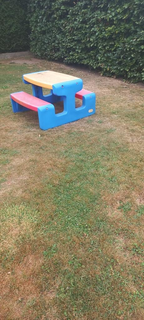 Tuinbank kind, Ophalen