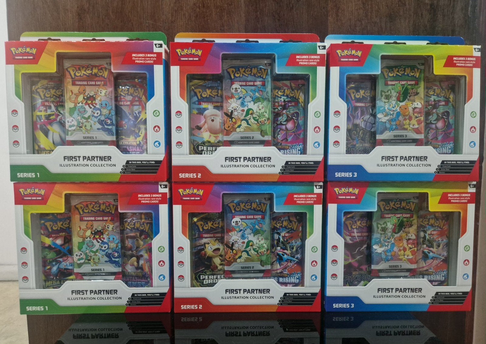2 boxen van de volledige set van de first partner 1, 2 en 3, Ophalen