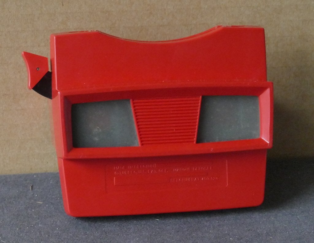 View-master Visionneuse Type G Rouge, testée : ok !, Enlèvement ou Envoi