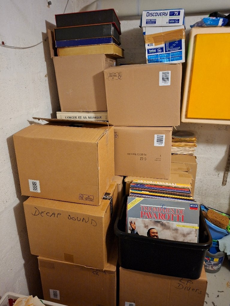 Grand lot de vinyles 33 tours et 45 tours (+/-2.000 vinyles), CD & DVD, Vinyles | Classique, LP, Du modernisme à nos jours, Autres formats