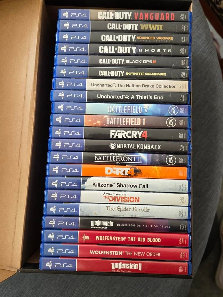 PS4 games – 22 stuks – alles werkt perfect, Games en Spelcomputers, Ophalen, Online