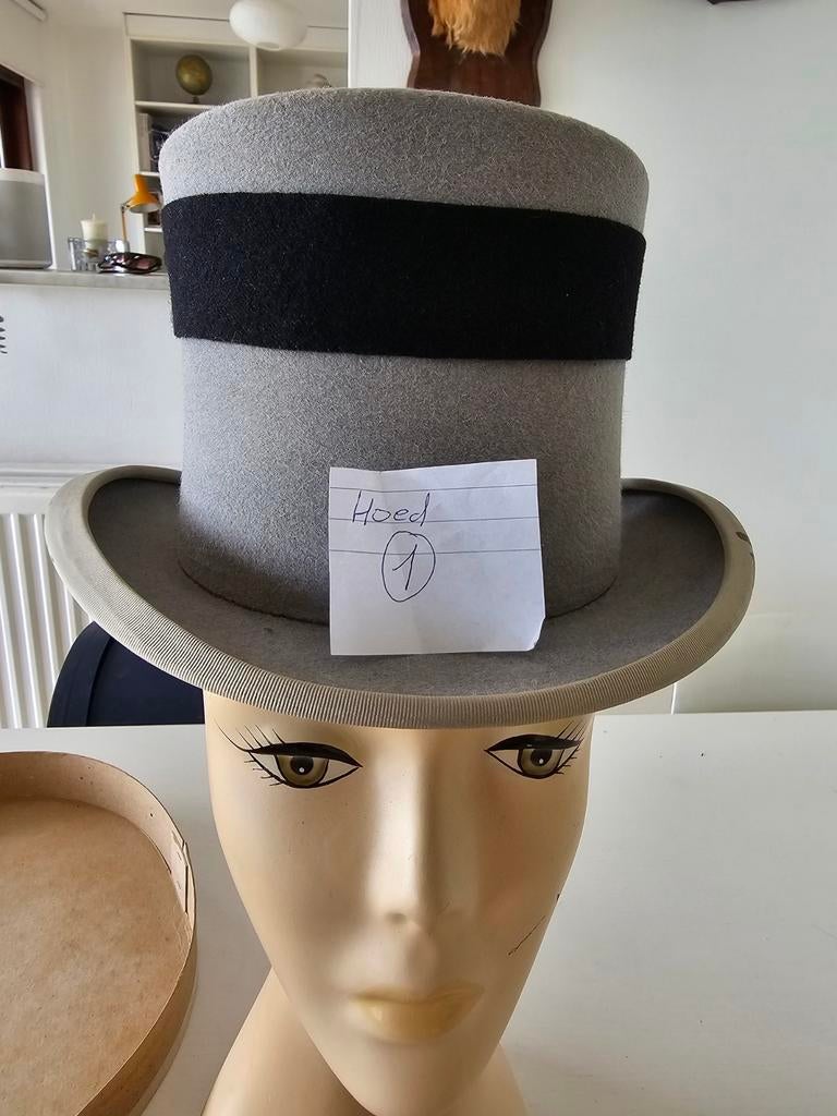 vintage hoge hoed CHRISTYS' LONDON

MADE IN ENGLAND, Ophalen of Verzenden