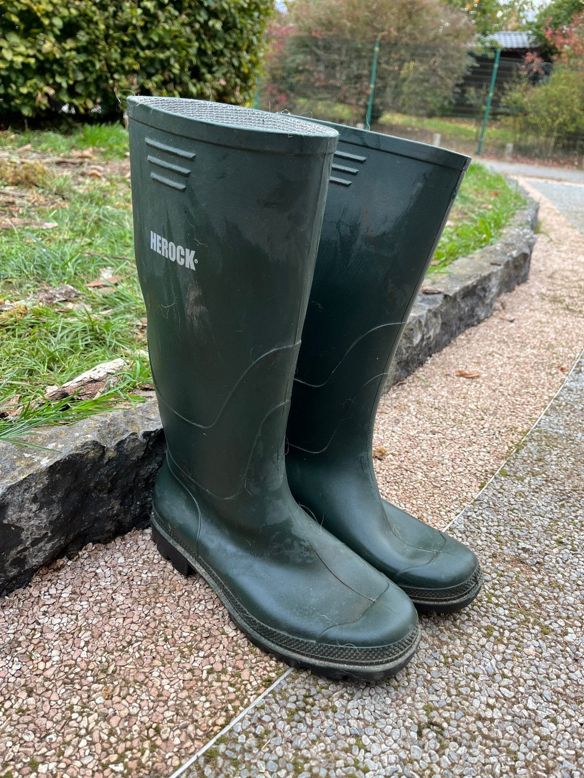 Bottes en caoutchouc  Herock T42, Jardin & Terrasse, Enlèvement, Comme neuf, Bottes