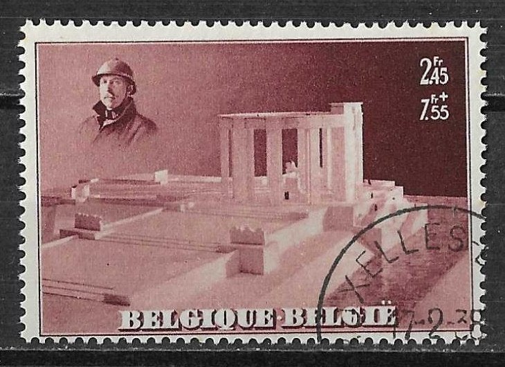 Belgique OPC 465A S.M. le Roi Albert Ier Nieuport, Timbres & Monnaies, Timbres | Europe | Belgique, Enlèvement ou Envoi, Affranchi