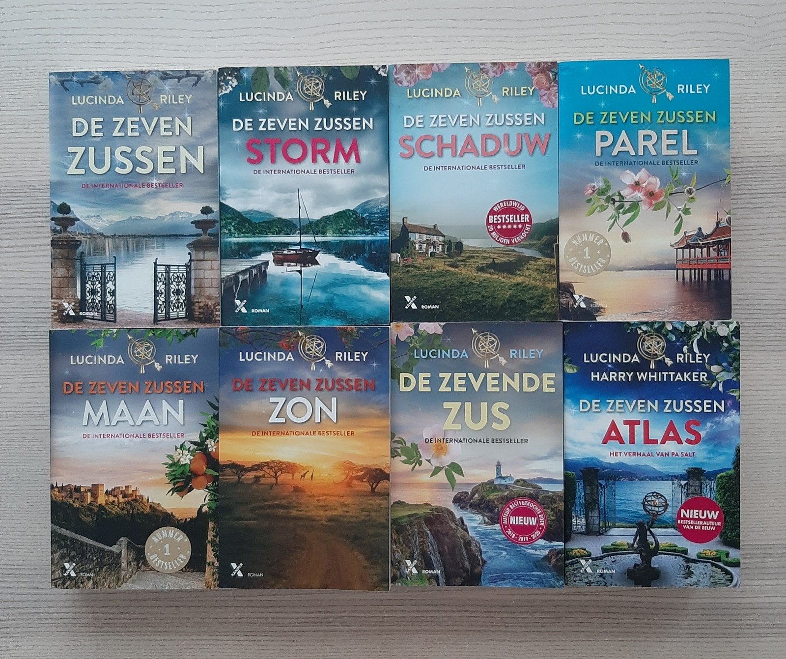 DE ZEVEN ZUSSEN (1,2,3,4,5,6,7,8)  zeer mooie staat, Boeken, Ophalen