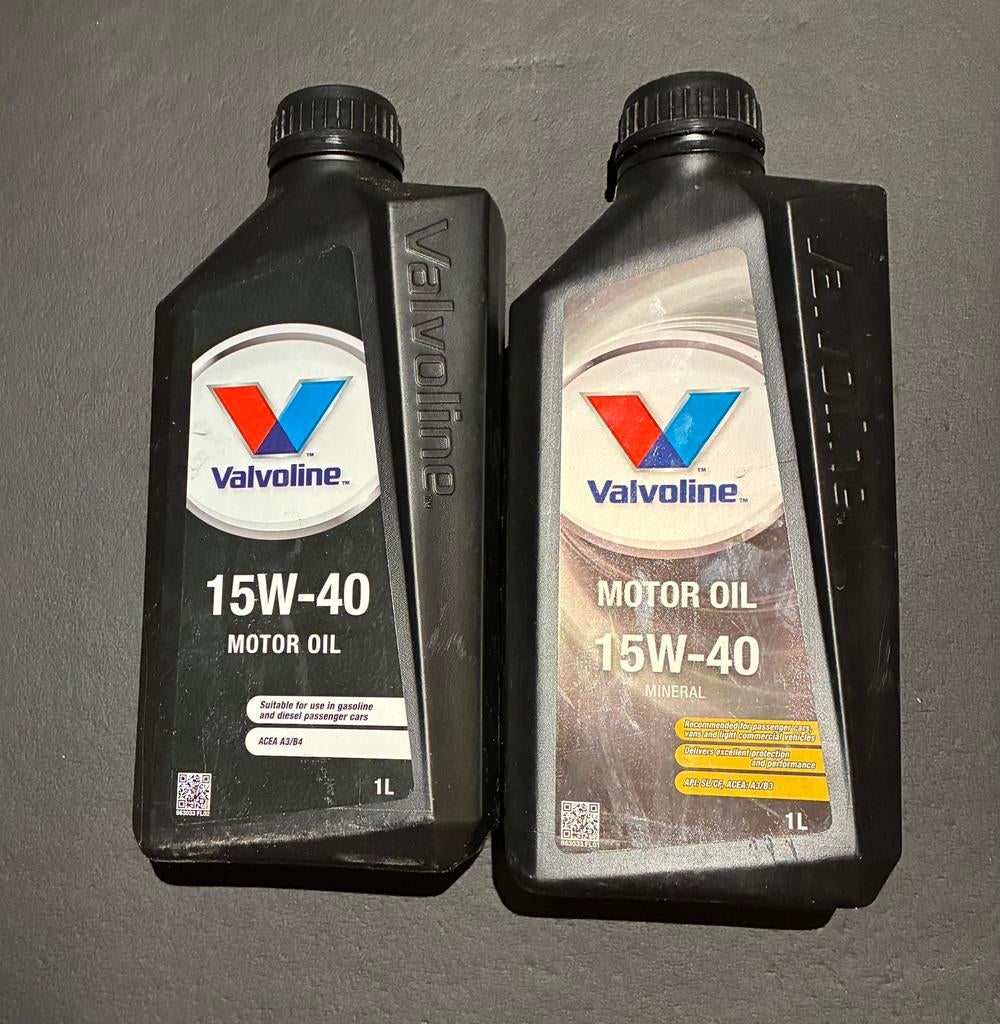Huile moteur Valvoline 15W-40 1L + 2ème bouteille gratuite, Autos : Divers, Produits d'entretien, Enlèvement ou Envoi