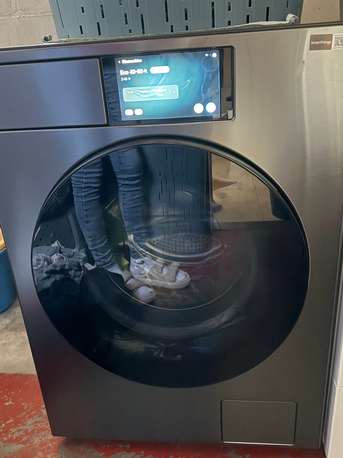 Samsung 9000 series met automatische dosering wasmachine, Elektronische apparatuur, Wasmachines, 8 tot 10 kg, Ophalen, Nieuw, Voorlader