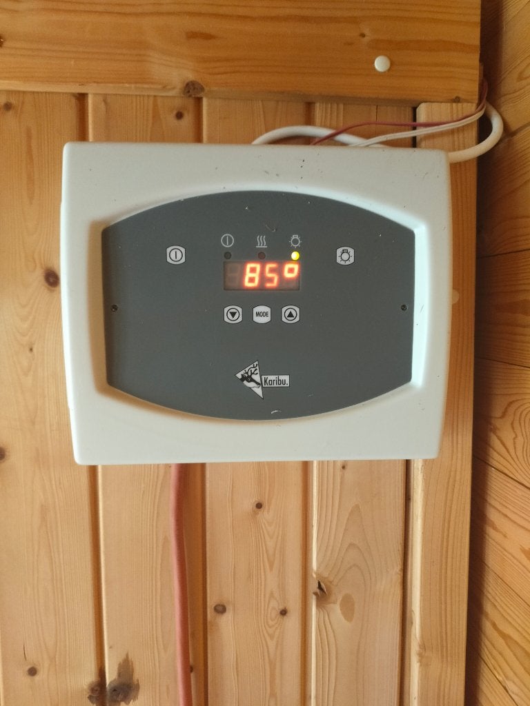 Sauna, Sport en Fitness, Ophalen, Gebruikt, Complete sauna
