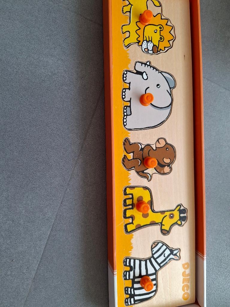 Djeco - houten puzzel, Ophalen, Gebruikt, Van hout