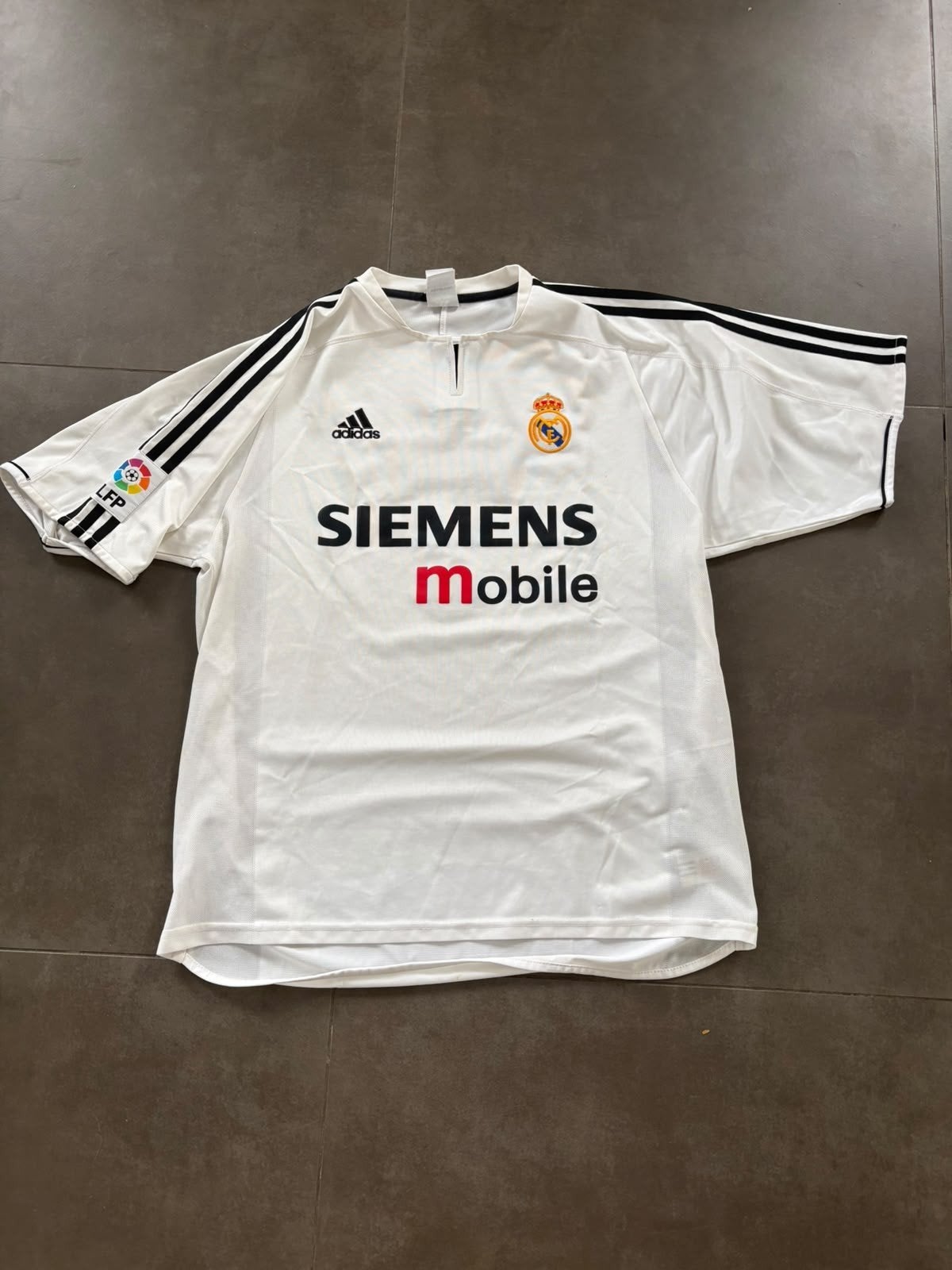 Real Madrid retro shirt 2003-2004 - nr 7 - Raúl González Bla, Taille L, Enlèvement, Comme neuf, Maillot