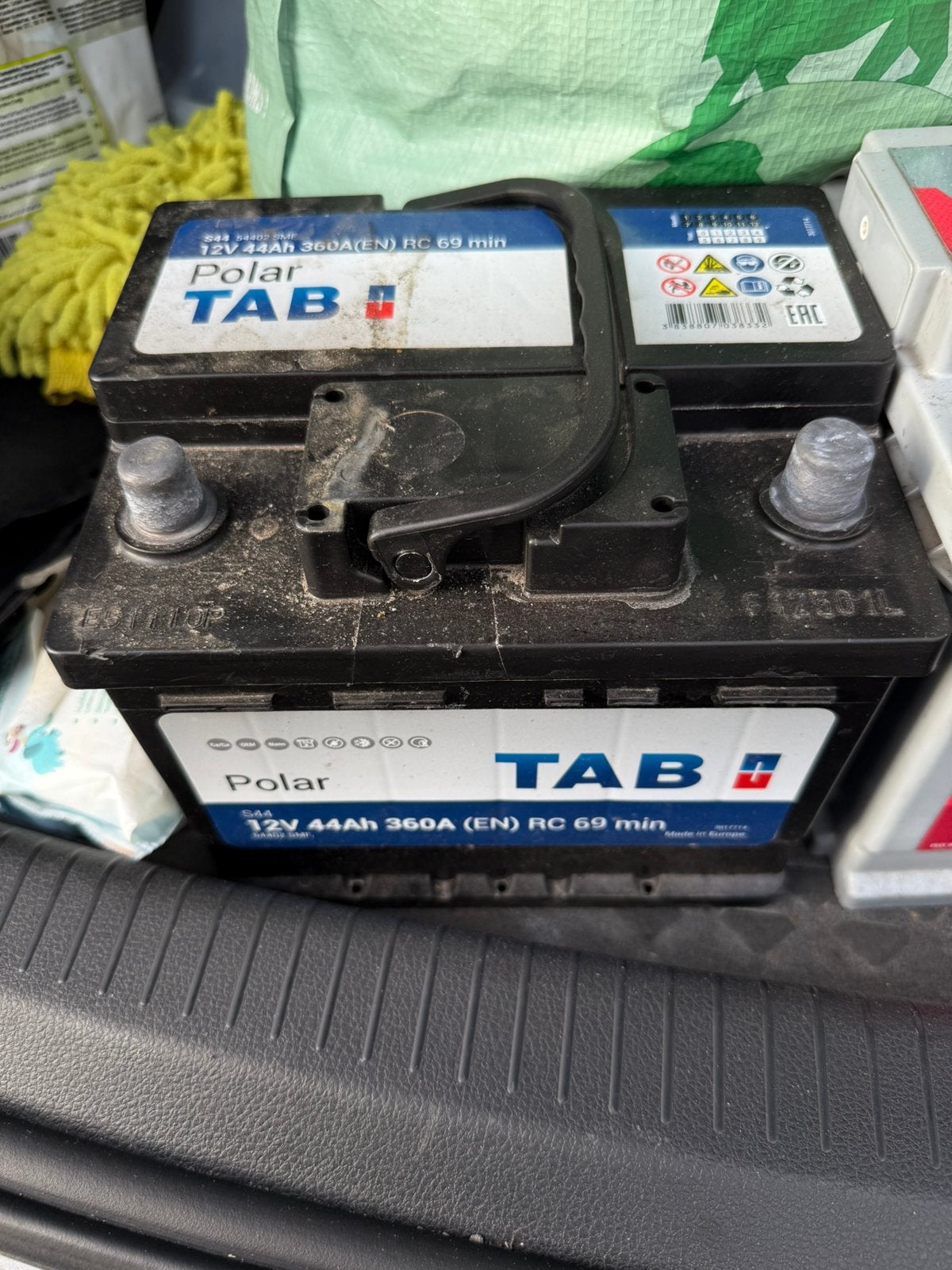 Batterie voiture 12V 44ah 360 mA, Enlèvement, Utilisé, Ford