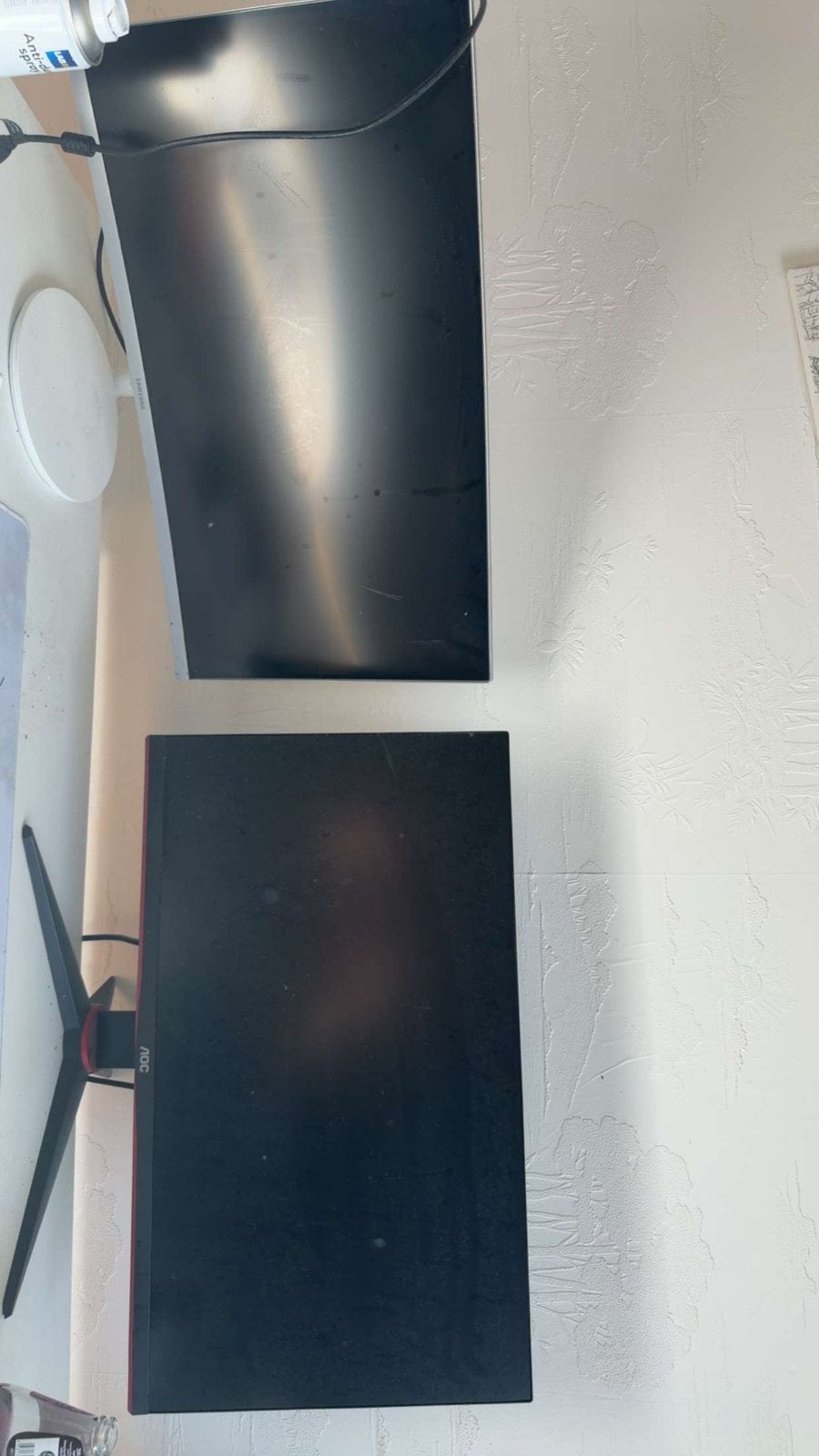 2 monitoren 165Hz + 60Hz, Informatique & Logiciels, Moniteurs, Comme neuf, Gaming, Enlèvement
