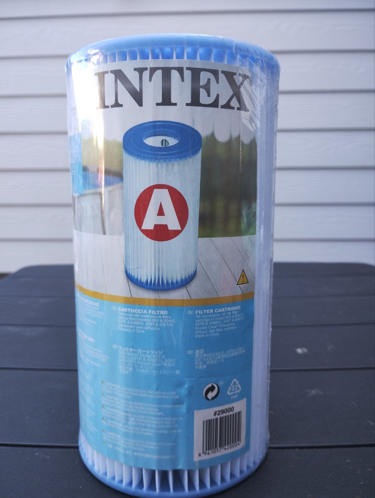 INTEX ZwembadFilter tekoop!, Ophalen, Zo goed als nieuw, Filter