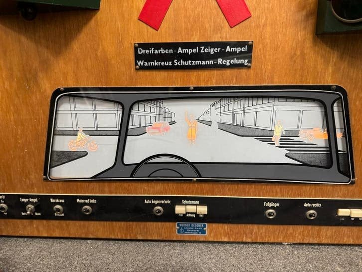 Vintage Werner Degener Leermiddel Verkeersleermiddel, Antiek en Kunst
