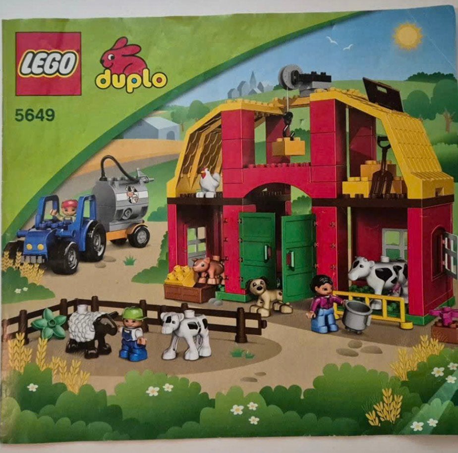Grote boerderij duplo 5649, Boîte incluse, Comme neuf, Duplo, Envoi