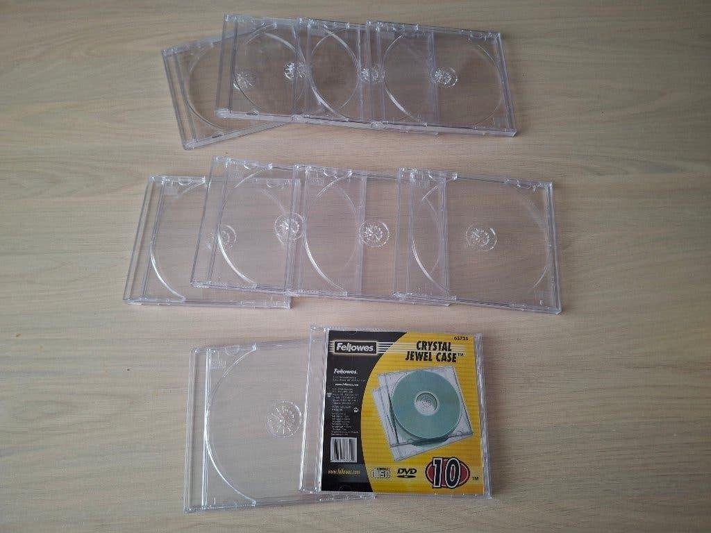 30x boîtiers CD, Envoi, Comme neuf
