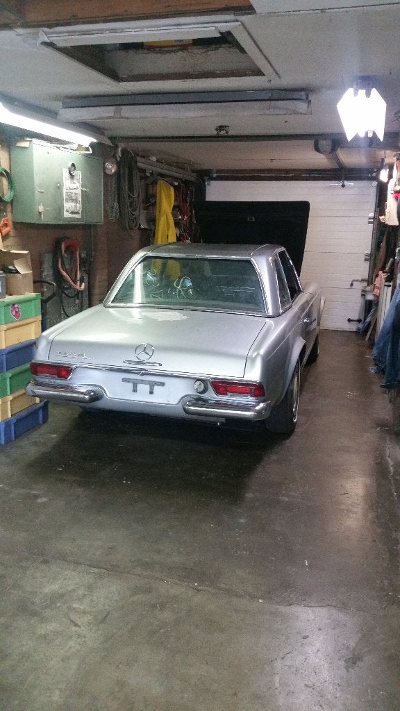 Mercedes Pagode 230SL ''''Matching Numbers'''', Auto's, Automaat, Particulier, Te koop, Rood