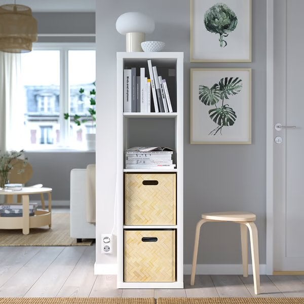 Gezocht voor in de klas: KALLAX 1x4 of 1x3, Ophalen, Gebruikt