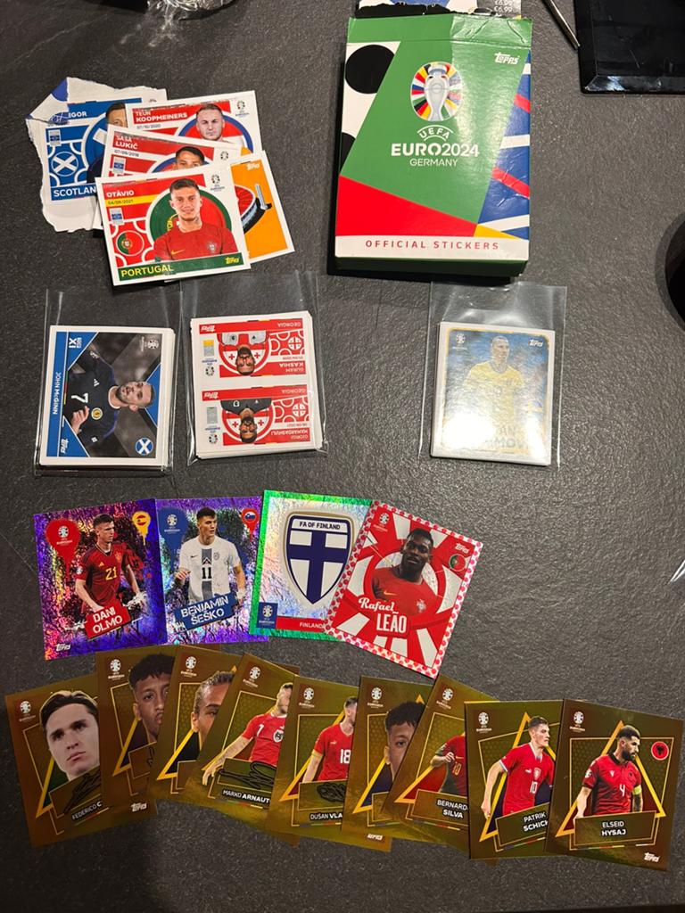 Euro 2024 panini stickers, Enlèvement, Comme neuf
