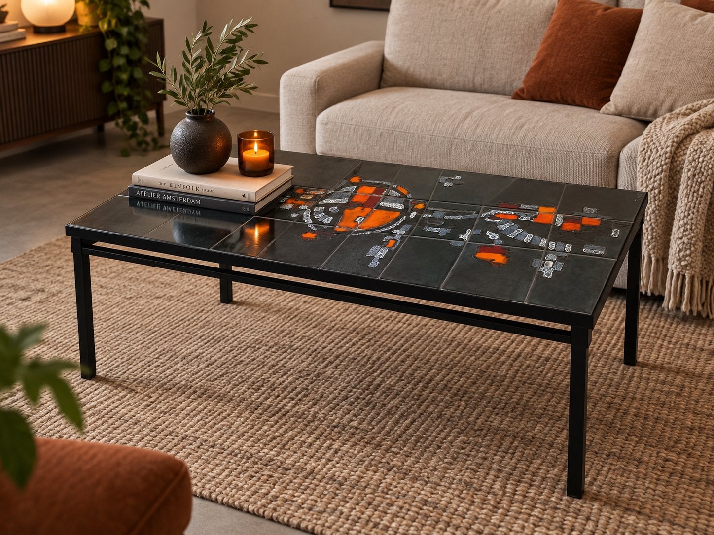 Vintage Juliette Belarti / ADRI keramische salontafel., Ophalen