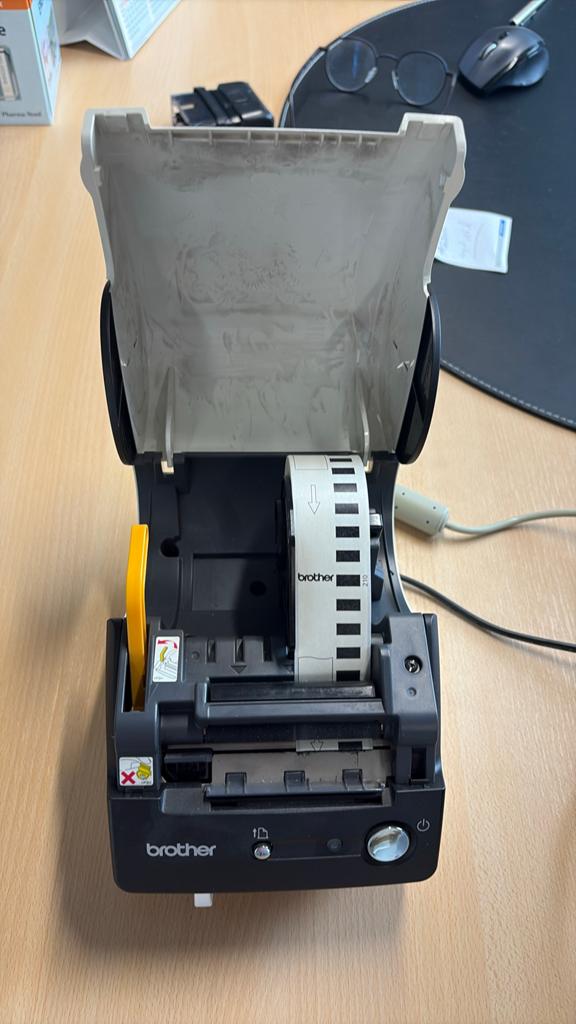 Labelprinter Brother P touch QL500, Computers en Software, Ophalen, Gebruikt, Etiket