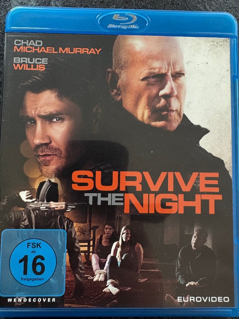 Survive The Night Blu-ray, CD & DVD, Blu-ray, Action, Enlèvement ou Envoi, Film, Comme neuf
