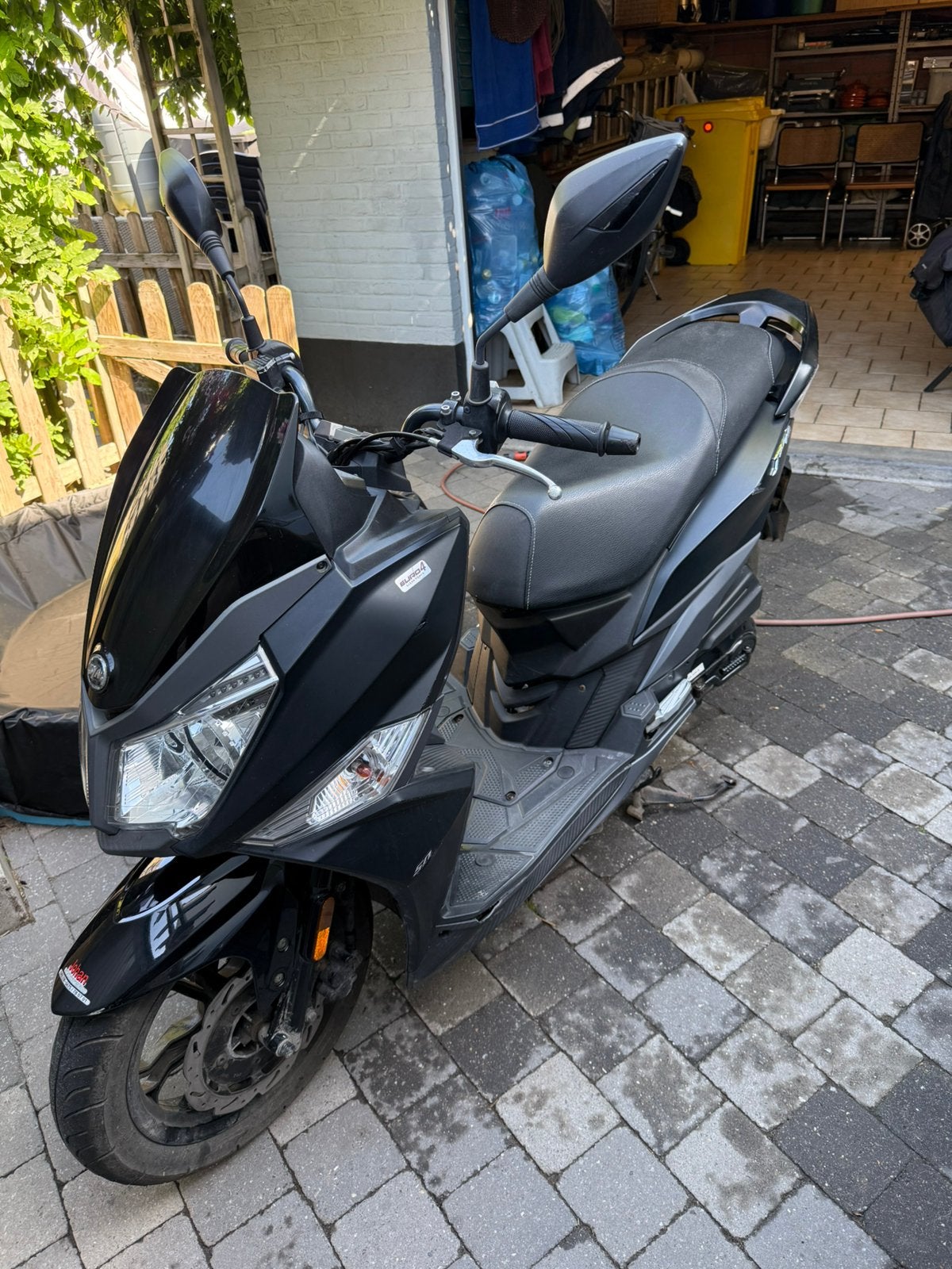 Te koop bromfiets SYM Jet 14, Ophalen, Gebruikt, Overige modellen, Klasse B (45 km/u)
