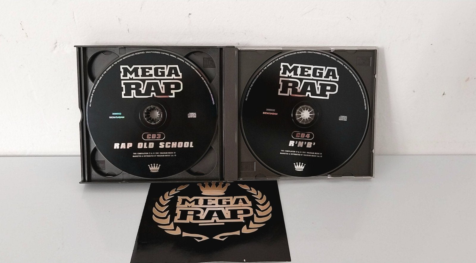​Mega Rap 4 CD boxset rap hiphop rnb compilatie, Ophalen of Verzenden, Boxset, Inclusief boekje