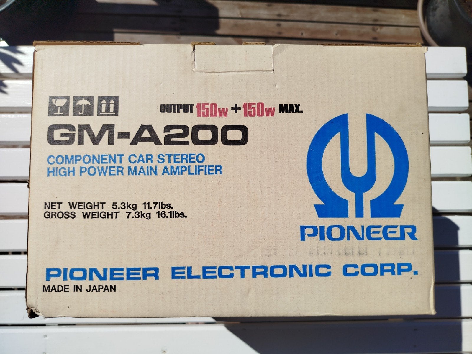 NEUF - Emballage d'origine - Pioneer GM A200 - Amplificateur, Enlèvement, Neuf