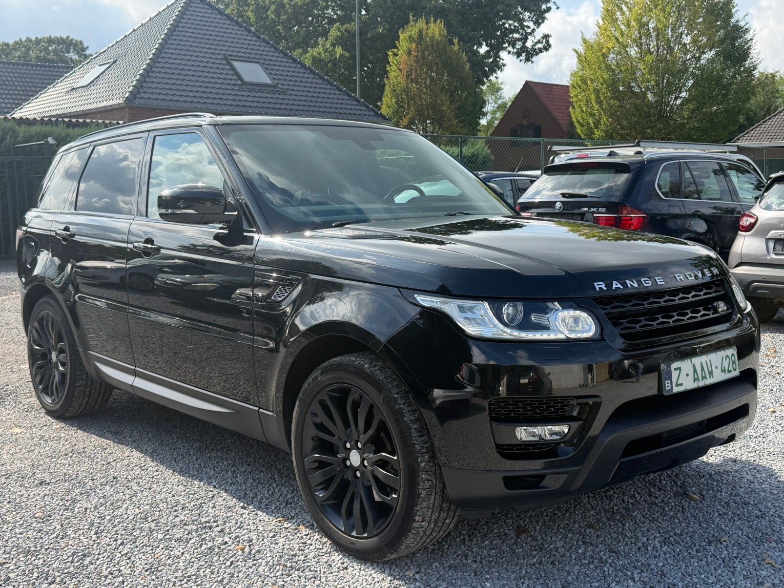 range rover sport  2015  diesel 0476684418, Auto's, Automaat, Euro 5, Zwart, 5 deurs