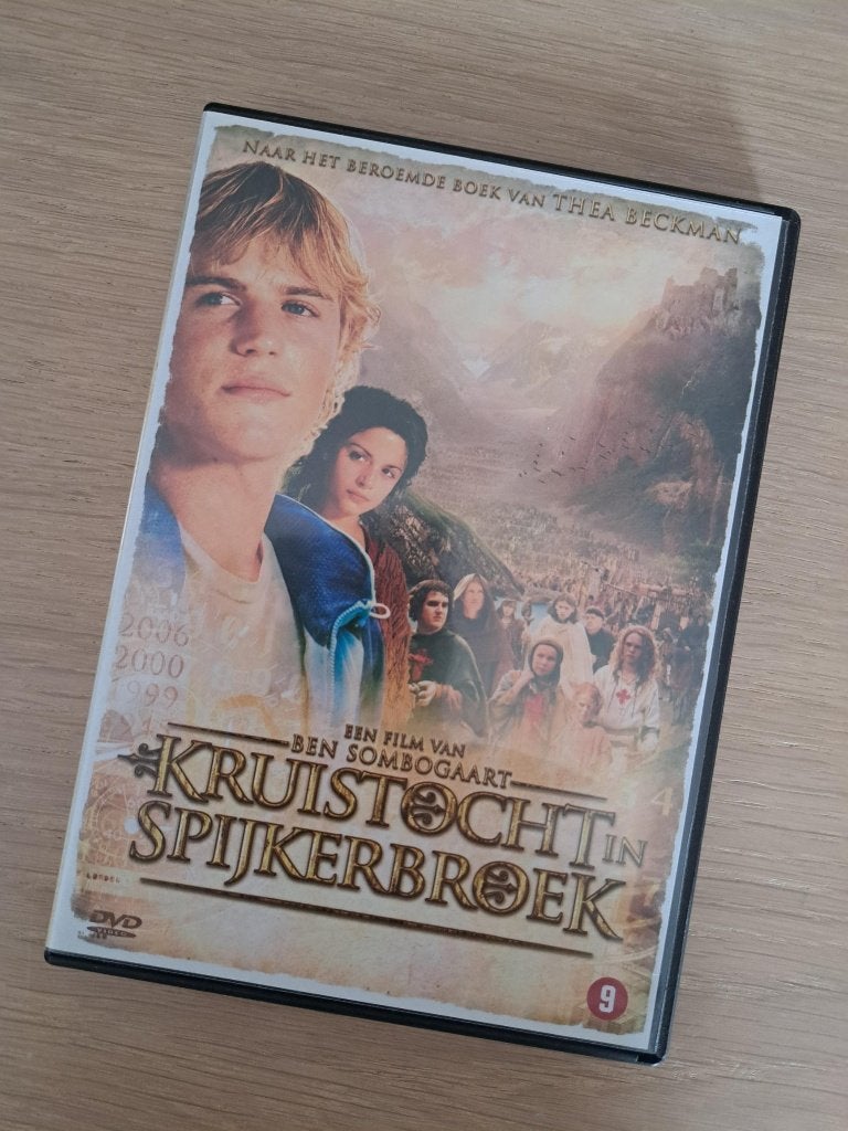 DVD: Kruistocht in spijkerbroek - boek van Thea Beckman, Ophalen, Engels, Nederlands, Vanaf 9 jaar
