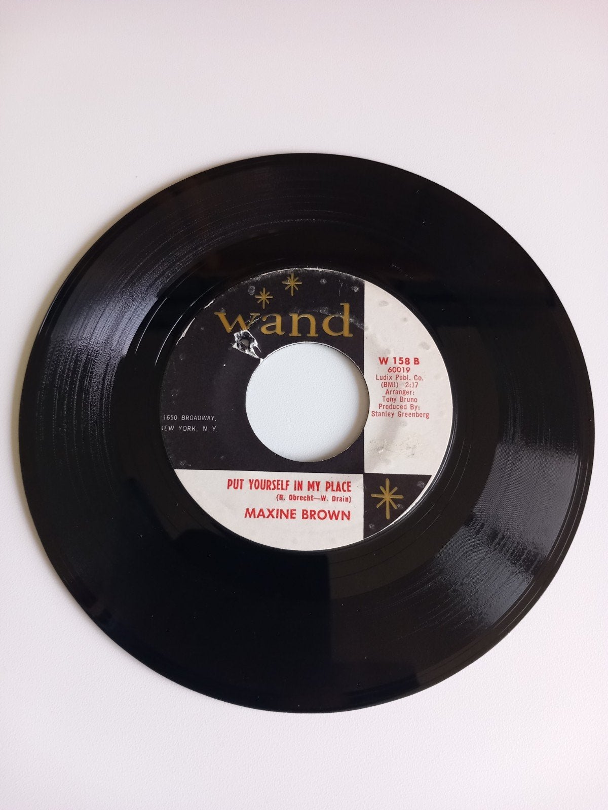 MAXINE BROWN. R&B 60S USA 45T, Ophalen of Verzenden