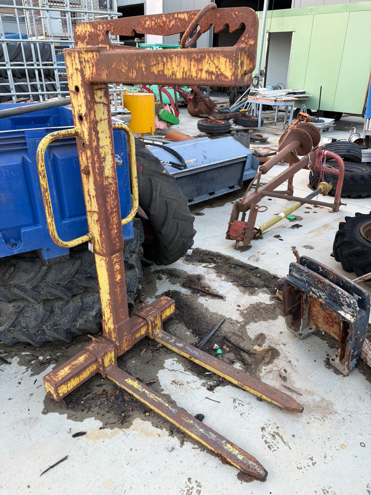 Pallethaak, Articles professionnels, Enlèvement, Grue