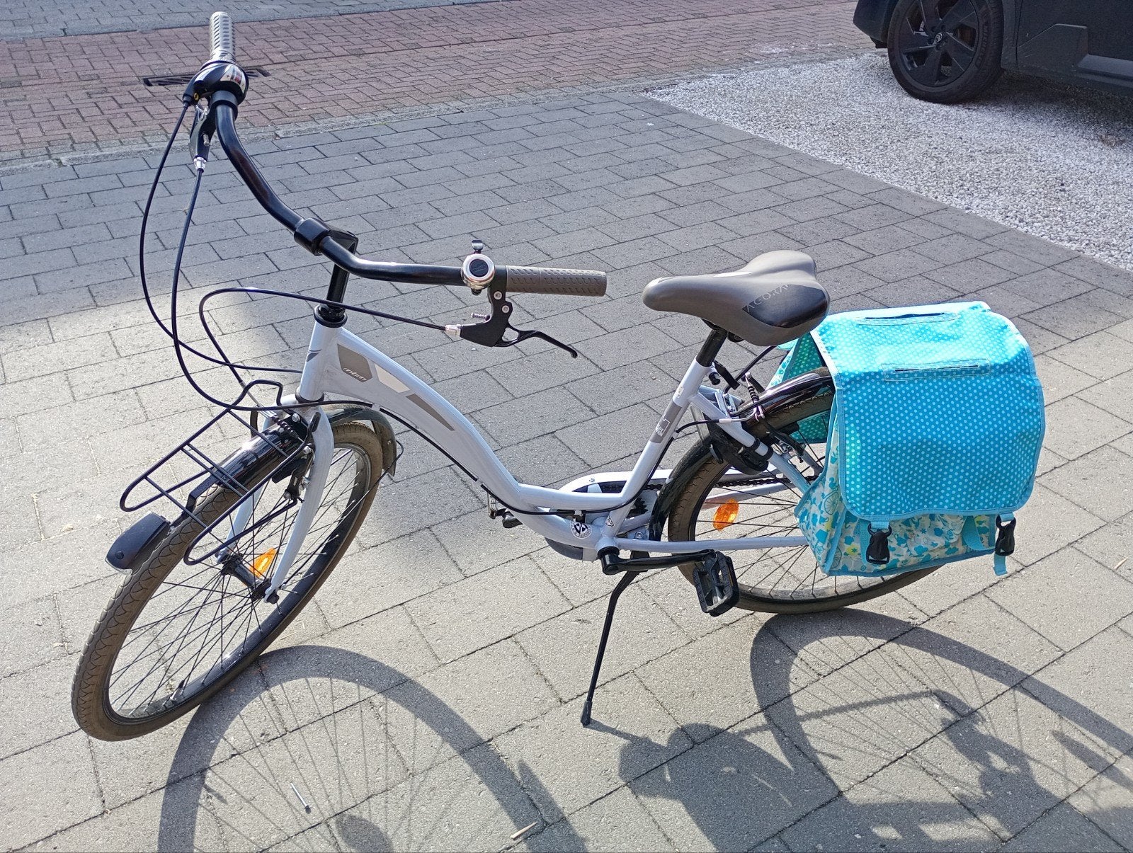 meisjesfiets, Velgrem, Zo goed als nieuw, MBM, Handrem