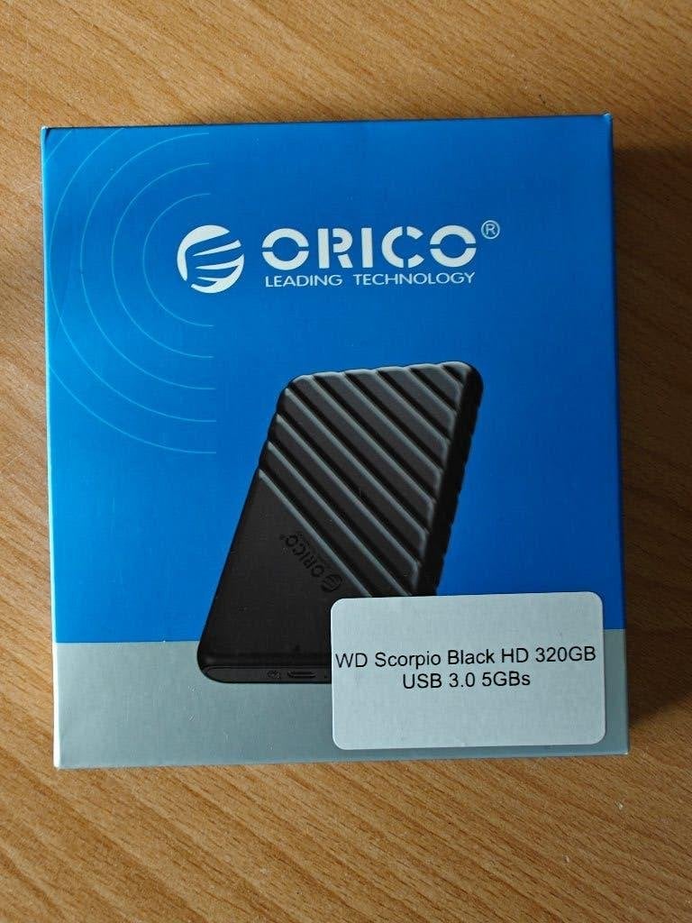 externe USB drive 320GB HD 320GB, Computers en Software, Gebruikt, Verzenden, HDD, Western Digital (WD)