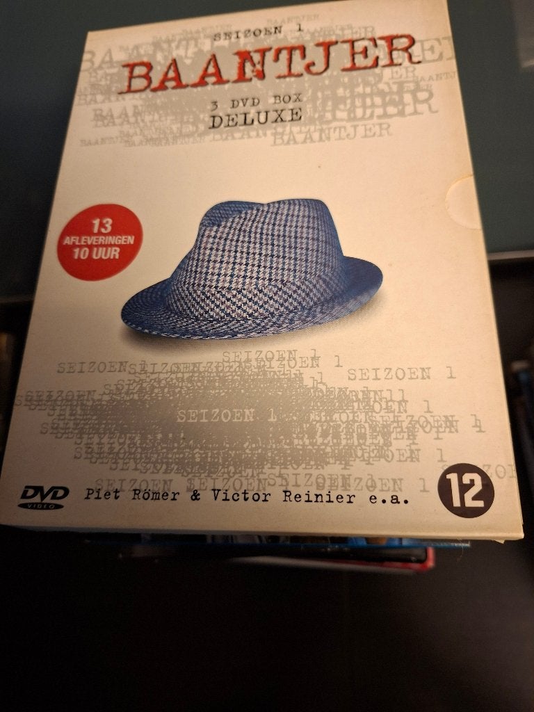 dvd - baantjer - seizoen 1 - 3 dvd - doos 7, Seizoen 1, Misdaad, Zo goed als nieuw, Vanaf 12 jaar