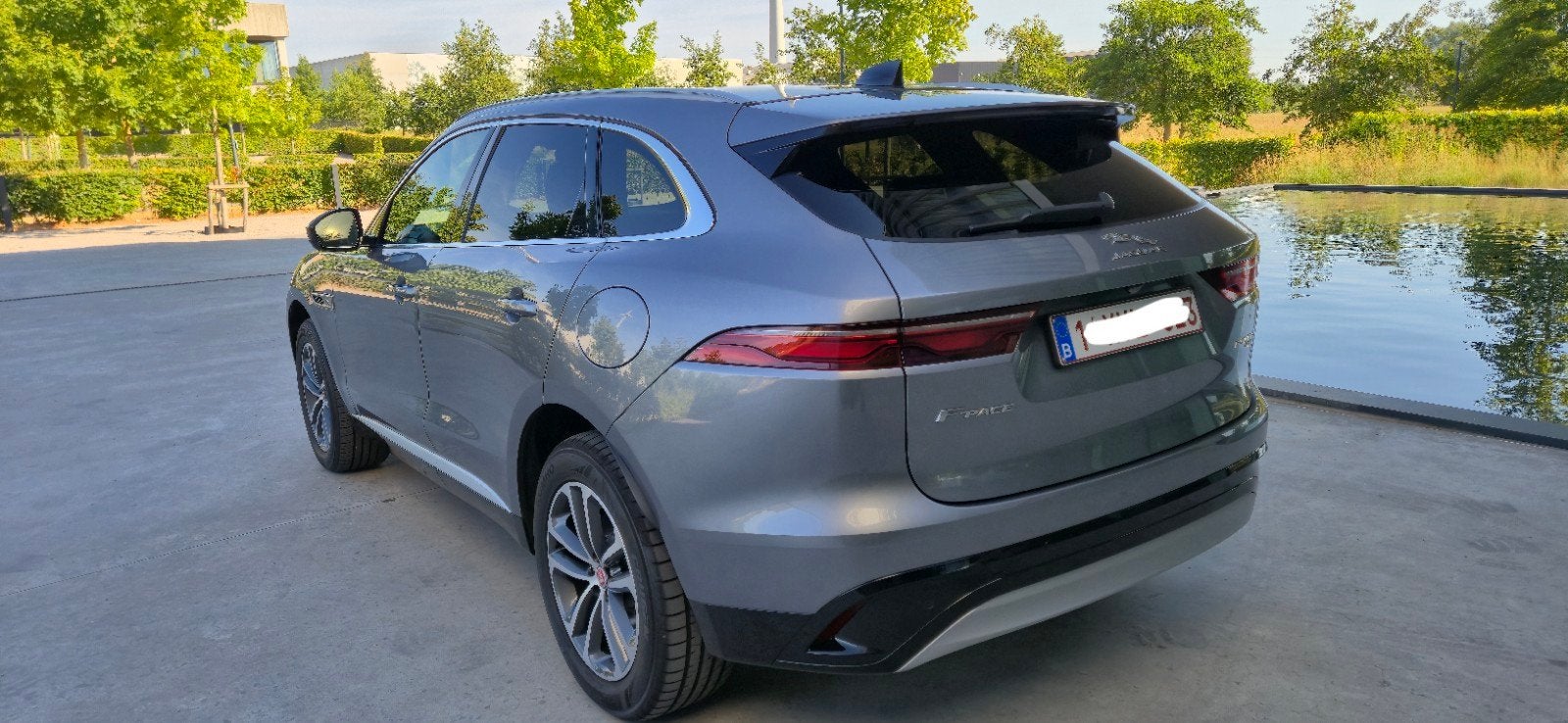 Jaguar F-pace PHEV P40Oe. S. Plug-in Hybride. 404pk., Autos, Jaguar, Cuir, Argent ou Gris, Achat, Euro 6