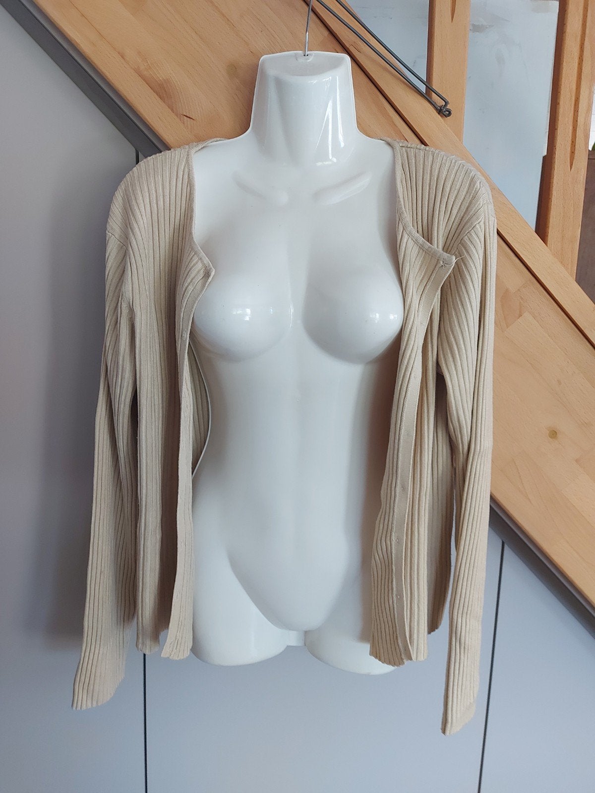 Gilet L, Kleding | Dames, Truien en Vesten, Ophalen of Verzenden, Beige